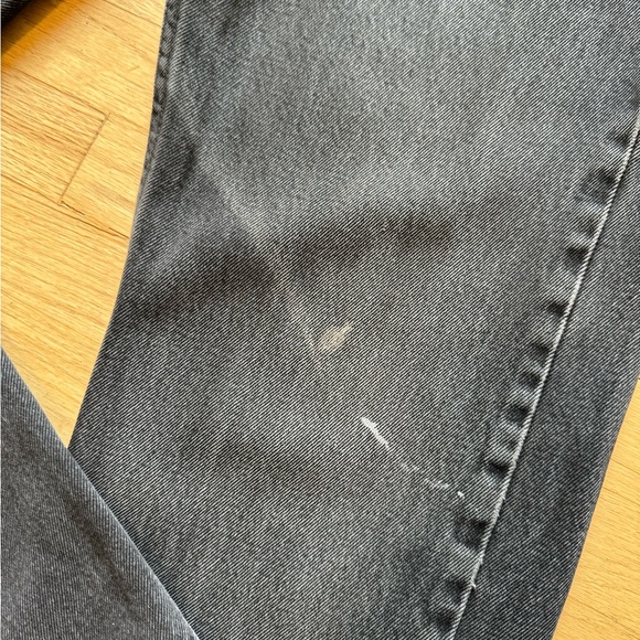 Vintage 90s Levi's 501 Ash Gray Denim Jeans - Picture 7 of 9